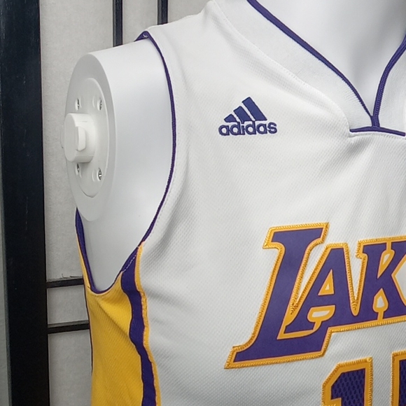 LOS ANGELES LAKERS HOWARD #12 NBA Basketball adidas Swingman Jersey  MEDIUM.✔️A1 - Picture 10 of 16
